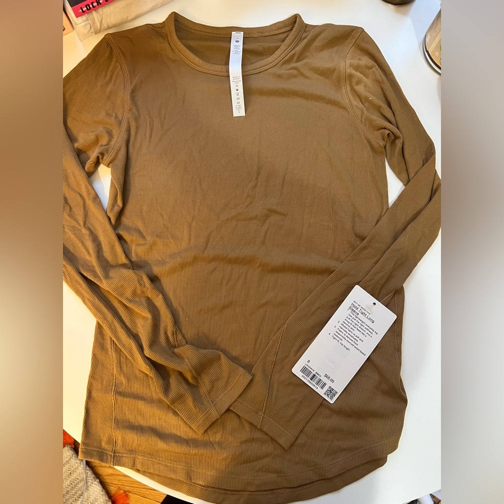 Brand New Lululemon Hold Tight Long Sleeve